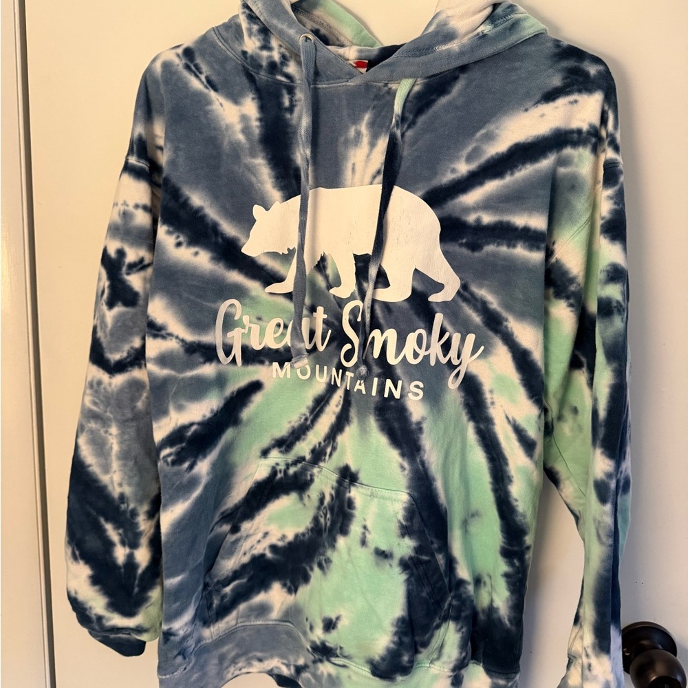 Tie-Dye Hoodie from the Great Smoky Mountains